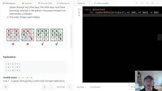 351. Android Unlock Patterns | English | Medium