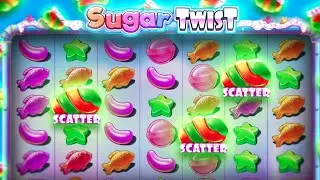 I bought 2x $10,000 bonus buys on Sugar Twist slot