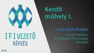 Az első lépések – Az ifivezető fontossága, feladatai - Horváth Evelin | Kezdő műhely