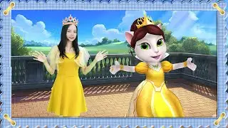 Imitate Angela Queen of Egypt - My Talking Angela In Real Life