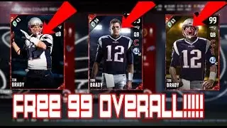 FREE 99 OVERALL TOM BRADY FOR FIVE SOLOS THIS IS CRAZY!!!!!