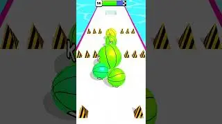 AZ Run 🏀 ABC Ball Runner Game Play #games #warningballgaming