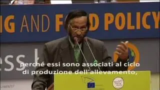 GLOBAL WARMING AND FOOD POLICY: Less Meat = Less Heat (breve, sottotitolato in italiano)