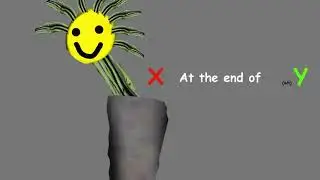 The carecare X at the end of Y