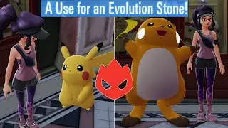 Pok&eacute;mon Legends ZA - Trading Alpha Pikachu in A Use For An Evolution Stone quest