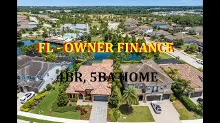 #Florida Home For Sale with Owner Financing 4br, 5ba in Manatee County