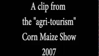 Our first ever animatronic show - The Corn Maize Intro Show