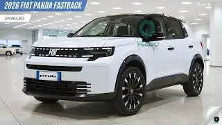 2026 Fiat Panda fastback Revealed - a more expressive sporty touch!
