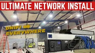 INSTALLING The ULTIMATE Warehouse Network And Making The Building TALK