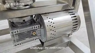 stainless steel rotary drum powder mixer