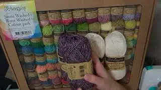 Bellemae Yarns Haul | Scheepjes Stone and River Washed Colour Pack
