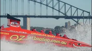 25 years of Sydney Harbour adventure - Oz Jet Boating | The Famous Red Shark Thrill Ride