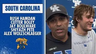 Bush Hamdan, Cutter Boley, and Kentucky offense preview South Carolina