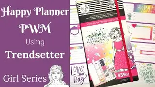 Happy Planner PWM using Trendsetter Accessory Book