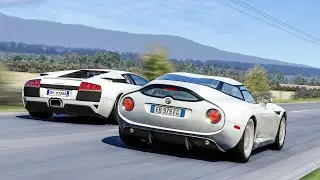 Alfa Romeo TZ3 Stradale vs Murcielago LP640 vs Mercedes SL65 AMG Black Series / Assetto Corsa (AC)