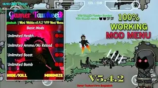 #HOW TO DOWNLOAD MINIMILTIA MOD MENU FOR 5.4.2#WATCH TILL END#   LINKDESCRIPTION#STEPHENGAMINGYT#