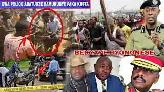 Owa Police Abatuuze Bamutiddewo! Abadde Agenze Kukwata Mutemu,Muhoozi Ne Baryomunsi Bagala Kweta