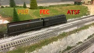 2 Passenger trains & 1 Freight train in Ho scale
