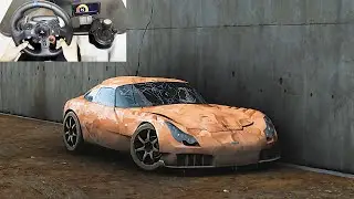 TVR SAGARİS COUPE 2005 4.0i 900 HP FORZA HORİZON 5 | LOGİTECHG29 | CAR GAME STEERING WHEEL ABANDONED