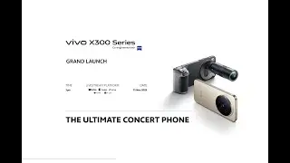 vivo X300 Series | Official Launch Livestream
