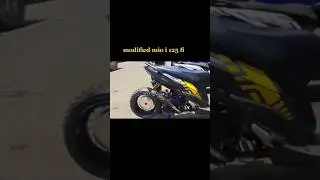 mio i 125 modified Big tire🔥