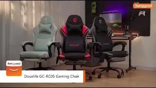 Douxlife GC-RC05 Fabric Gaming Chair With Massage - Shop on Banggood