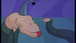 All Tomorrows Animation || Snake person getting ready for bed.