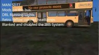 OMSI - Showing of all my bus mods