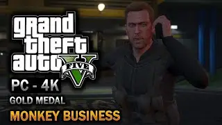 GTA 5 - Mission #47 - Monkey Business [Gold Medal Guide - 4K 60fps] #gta #gta5 #gaming #ps5
