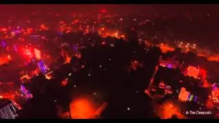 DJI Inspire 1 Drone over Firecrackers, Delhi Diwali Night