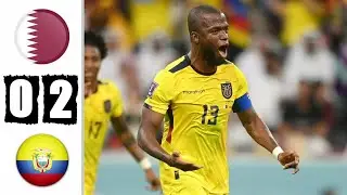 Qatar vs Ecuador 0 2 World Cup Qatar 2022