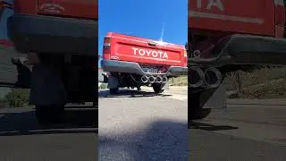 22re street flow muffler, C7 inspired exhaust tips with duals.