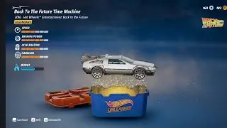 Hot Wheels unleshed - Back To The Future Time Machine
