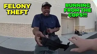 Stealing from Target and Resisting the Cops - Pinellas Park, Florida - November 19, 2023