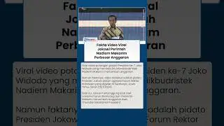 Video Lama Jokowi Perintah Nadiem Makarim Perbesar Anggaran Viral saat Eks Menteri Jadi Tersangka