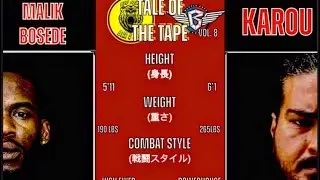 Battle Arts Vol. 8: Karou (c) vs Malik Bosede