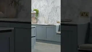 Inset Blue Kitchen CGI #Shorts