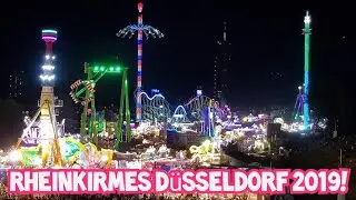 The BEST Funfair in the WORLD?! Rheinkirmes Düsseldorf (Größte Kirmes am Rhein) 2019