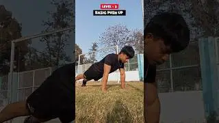 Level - 5 | Basic Push Up 🔥✅ #fitness #shorts #pushup