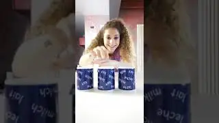 Le Twins 💙 In which cup is my sister? 1,2 o 3? The solution on Insta 👍  #trick #duel #quiz #match