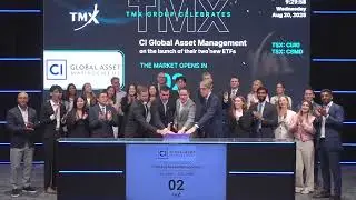 CI Global Asset Management Opens the Market Wednesday, August 20, 2025