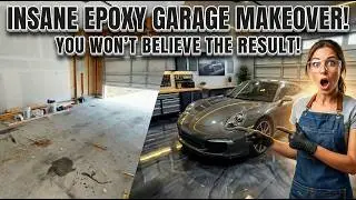 🚗 Garage epoxy transformations are insanely viral