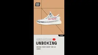 adidas Yeezy Boost 350 V2 Zebra Review - CP9654 [Sneakers Unboxing] #shorts