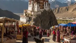Ladakh: Day 1 - The Journey Begins! (Delhi to Leh 🏔️🏞️)  