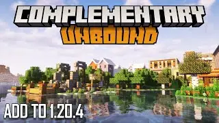 How to Download & Install Complementary Shaders Unbound for Minecraft 1.20.4
