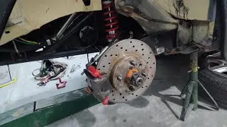finalizei a montagem do freio a disco na traseira do fusca LLARA 2.0