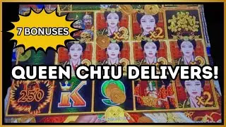 Queen Chiu DELIVERS! 7 Bonuses on $1.50-$5.00 Bets