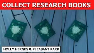 Collect Research Books from Holly Hedges and Pleasant Park! (ALL LOCATIONS) Fortnite