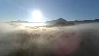 Beuren im Morgennebel, lifted fog by EagleEi