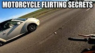 Flirting With Woman On a Motorcycle